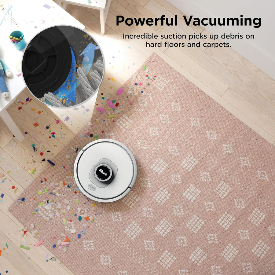 Shark AI Ultra Robot Vacuum, 60-Day Self-Emptying Base, Black, AV2511AE