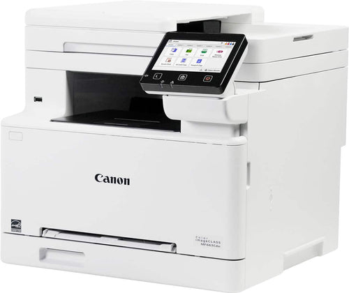 Canon – imageCLASS MF663Cdw Wireless Duplex Color Laser All-In-One Printer with 50-Sheet ADF – White