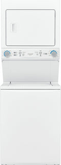 Frigidaire® White 3.9 Cu. Ft. Washer, 5.6 Cu. Ft. Dryer Gas Laundry Center