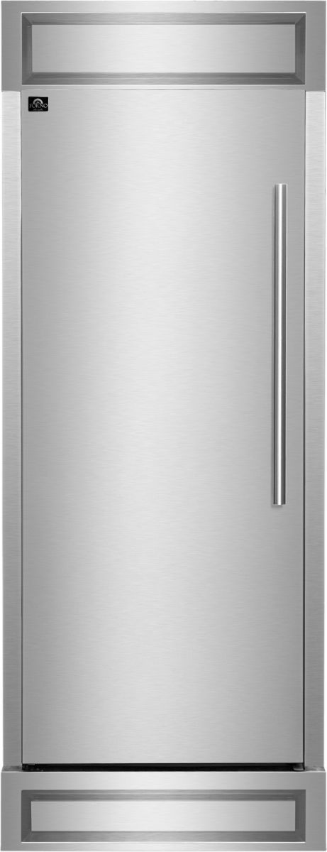 FORNO® Maderno 32" 13.6 Cu. Ft. Stainless Steel Built-In Column Refrigerator