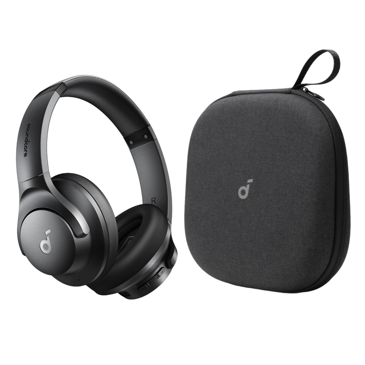 Soundcore by Anker Q20i Hybrid Active Noise Cancelling Headphones, Black