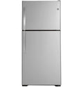 GE® 33" 21.9 Cu. Ft. Fingerprint Resistant Stainless Steel Top Freezer Refrigerator