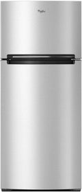 Whirlpool® 28" 17.6 Cu. Ft. Top Freezer Refrigerator-Fingerprint Resistant Metallic Steel