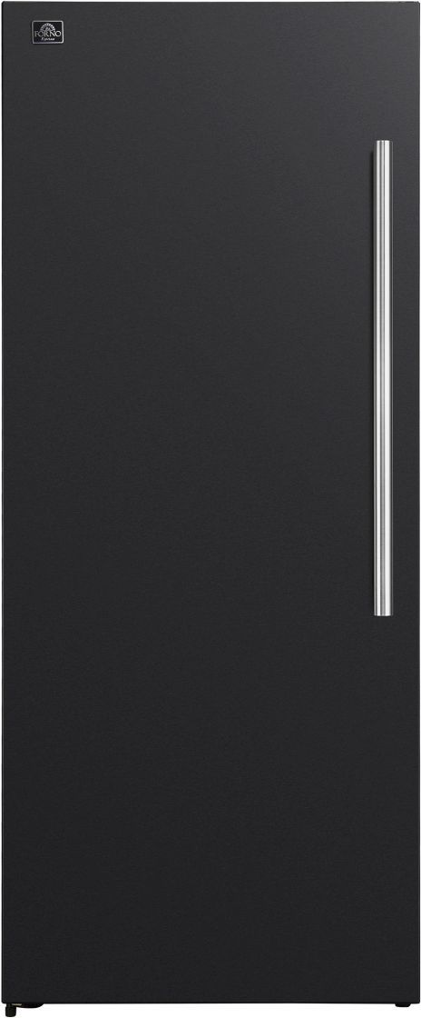 FORNO® Maderno Series Espresso 28" 13.6 Cu. Ft. Black Column Refrigerator