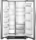 Whirlpool® 36" 25.1 Cu. Ft. Monochromatic Stainless Steel Side-By-Side Refrigerator