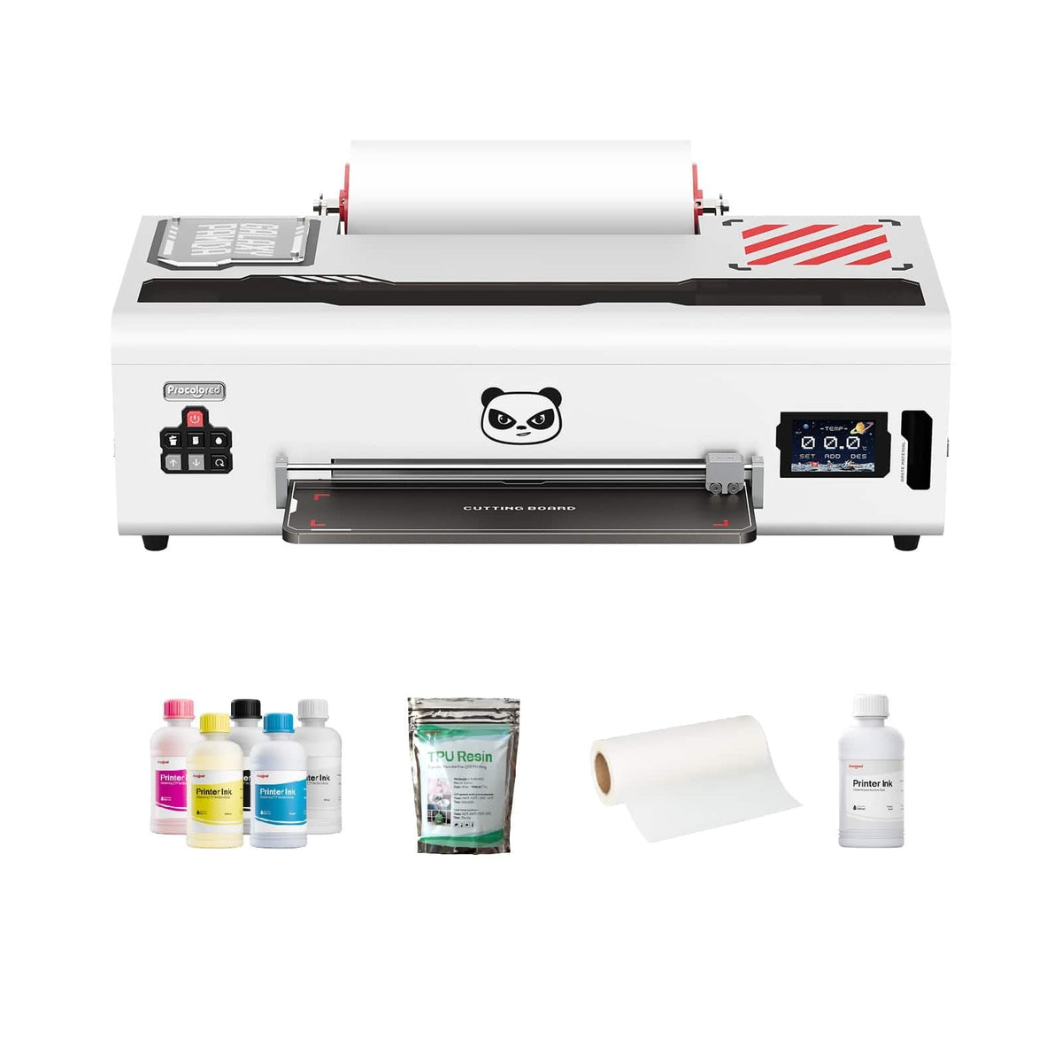 Procolored – K13 Lite A3 DTF Printer, LiteHead Technology, Easy Maintenance for Small Business & Home – White