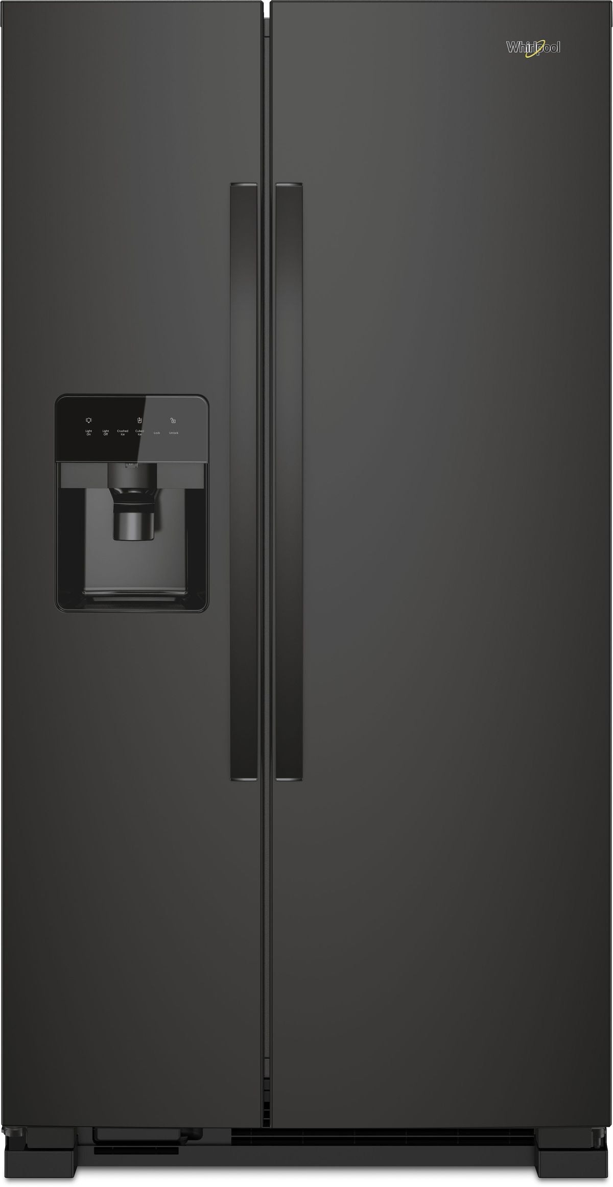 Whirlpool® 33" 21.0 Cu. Ft. Side-By-Side Refrigerator-Black