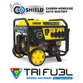 Champion Power Equipment 11,500/9200-Watt Electric Start Tri Fuel Portable Generator for Home Backup and Storm Prep 201412