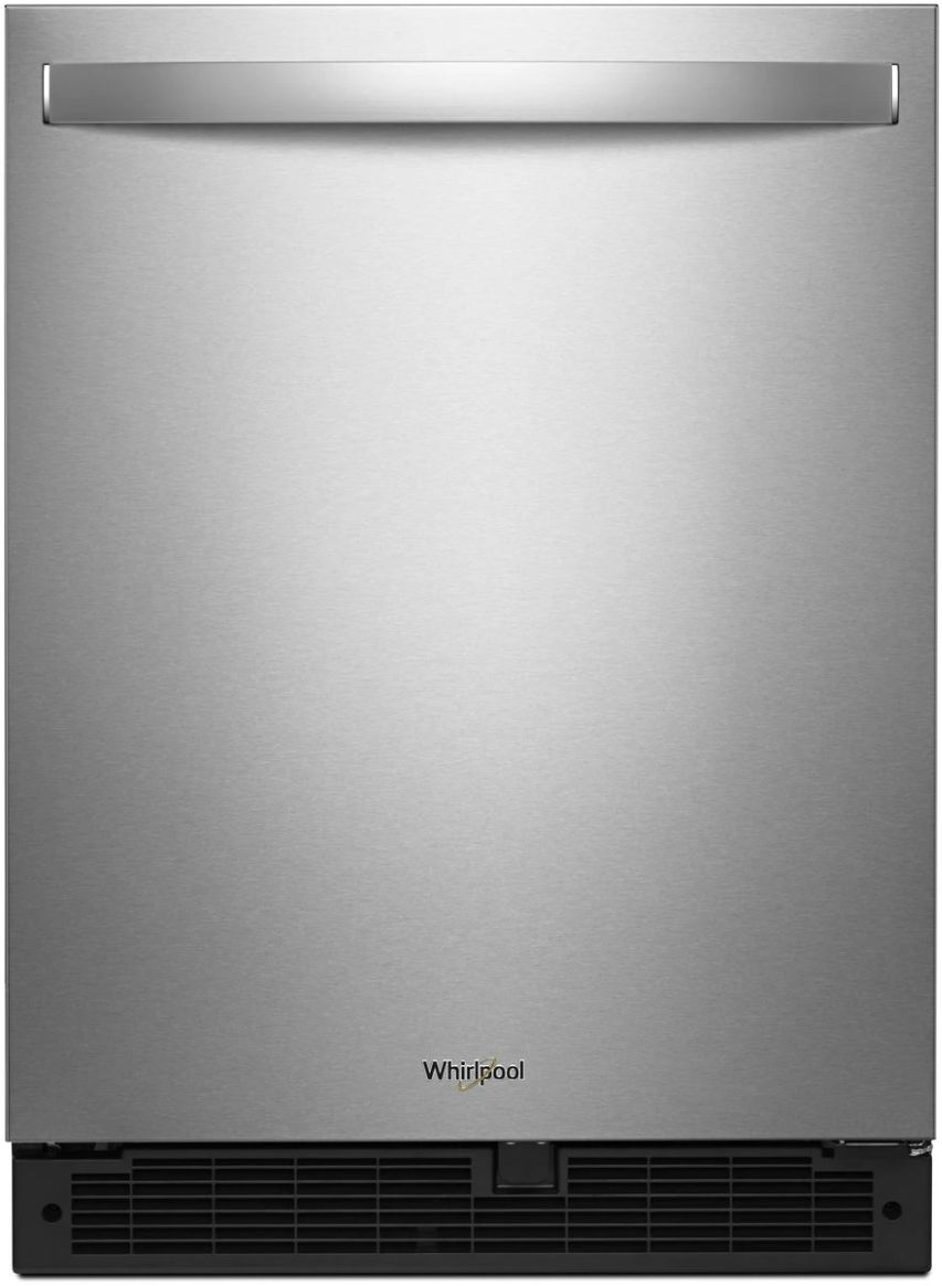 Whirlpool® 24" 5.1 Cu. Ft. Fingerprint Resistant Stainless Steel Under the Counter Refrigerator