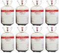 Honeywell HFO-1234yf – Eight cylinders (10 lbs. cylinders) (Brand may vary between Honeywell or National Refrigerants)
