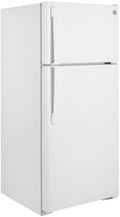 GE® 28" 16.6 Cu. Ft. White Top Freezer Refrigerator