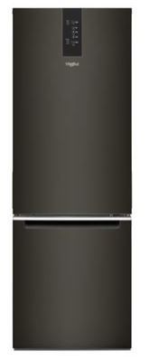 Whirlpool® 24" 12.7 Cu. Ft. Black Stainless Steel Bottom Freezer Refrigerator