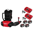 Milwaukee M18 FUEL 155 MPH 650 CFM 18V Brushless Cordless Dual Battery Backpack Blower Kit w/ 12.0 Ah Batteries, Chargers 3009-24HD