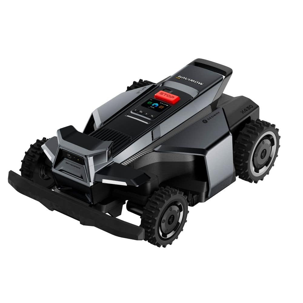 NAVIMOW X450 17 in. Robot Lawn Mower (1 1/2 Acre) RTK + 360 Degree Camera, AWD, Weather Adaptive, AI Obstacle Avoidance X450