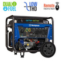 Westinghouse 14,500/11,500-Watt Remote Electric Start Dual Fuel Gas and Propane Portable Generator w/ Low THD, 50A Outlet, CO Sensor WGen11500DFc